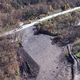 Une brèche de 50 mètres s'était formée sur la RN 134, après le violent orage du 7 septembre 2024 en vallée d'Aspe. Elle a depuis été remblayée. 