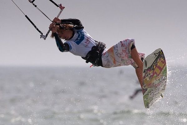 Kitesurf en mode "free style"