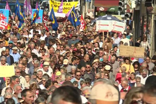 Les trois manifestations débutent à 10h30