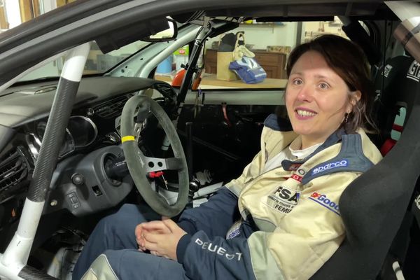 Rosine Chauffour-Robinet, élue (LR) et pilote de rallye corrézienne.