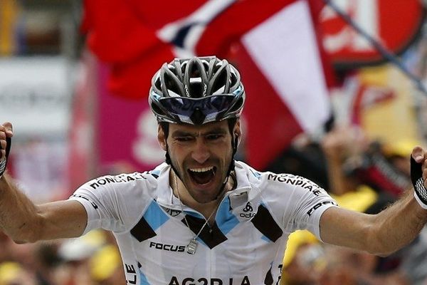 18e étape du Tour de France : Christophe Riblon vainqueur à l'Alpe d'Huez - 18/07/13