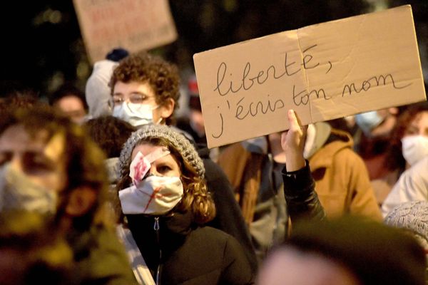 Le 27 novembre, des manifestations avaient également eu lieu contre la loi sécurité globale. Photo d'illustration