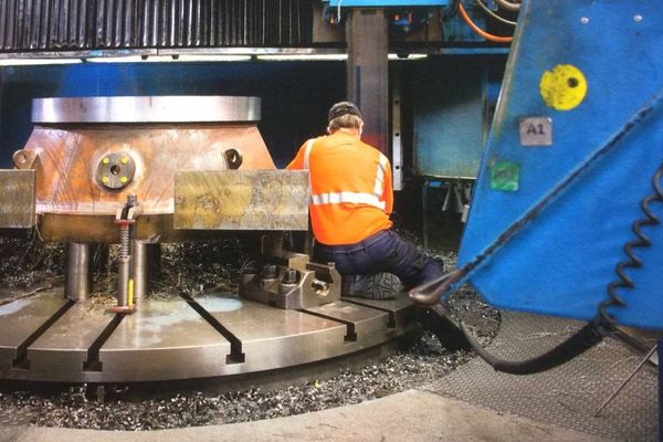 Photo issue d'une exposition proposée par Stéphane Le Gall-Viliker et le CE Alstom GE Hydro : "Au fil de l'eau, Le travail au quotidien dans l'industrie"