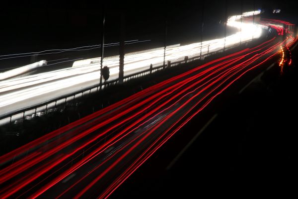 L'interception a eu lieu sur l'autoroute en pleine nuit. 