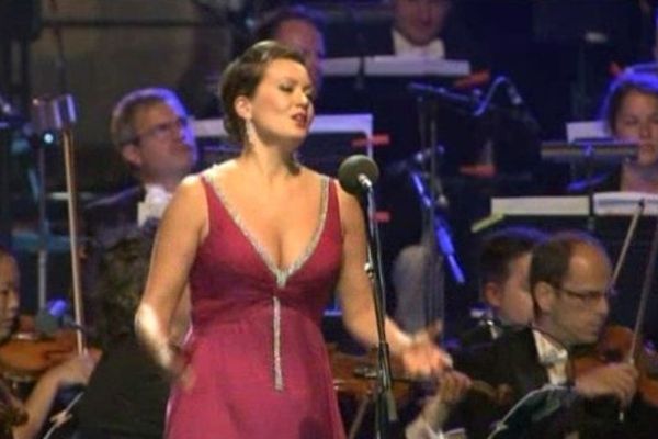 La soprano Julie Fuchs en concert mardi dernier