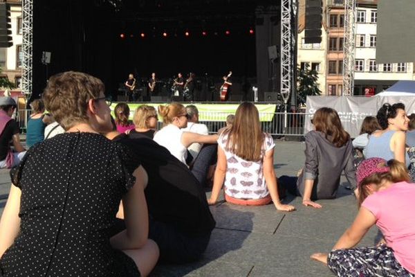 SaxOpen, c'était déjà vers 18 h place Kléber