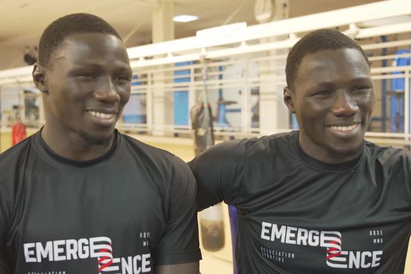 Alassane et Alfousseynou Kamara, les frères jumeaux boxeurs.