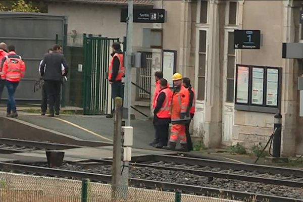 Accident mortel à la gare SNCF de Franois