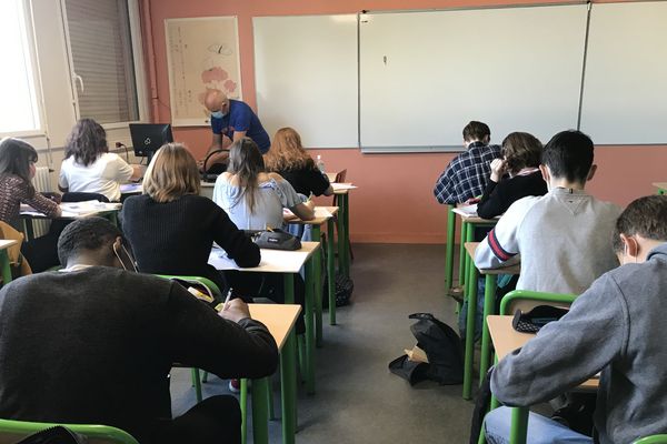 Près de 90% des élèves du collège Les Ormeaux de Rennes ont repris les cours en classe ce lundi 22 juin.