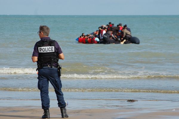 Dans la matinée du lundi 12 août 2024, 98 migrants ont été secourus sur les côtes du Pas-de-Calais alors qu'ils se trouvaient en difficulté sur leur embarcation. Image d'illustration.