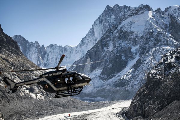 Les militaires du PGHM de Chamonix  Photo d'illustration.