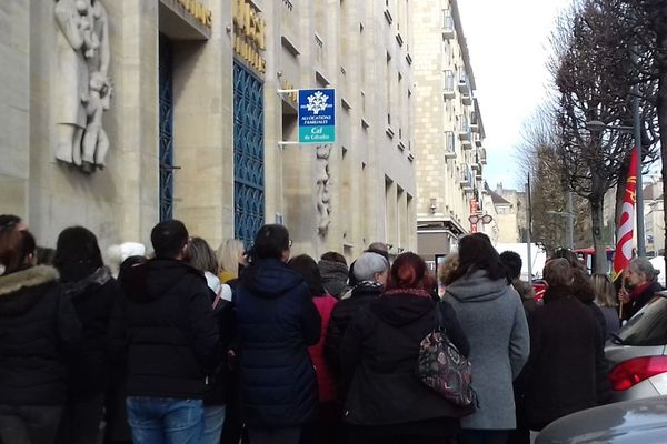 Grève à la CAF du Calvados, ce mardi 12 mars à Caen