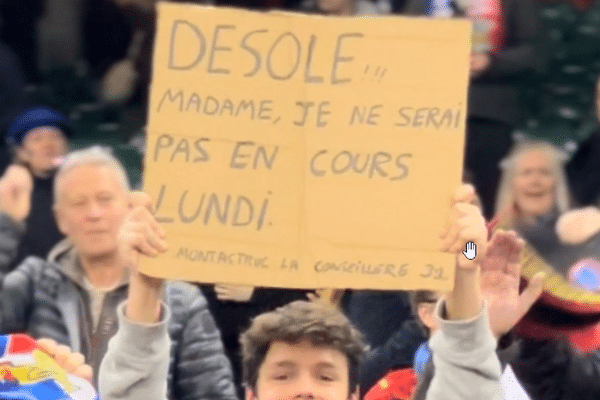 Le message a bien été passé lors du match des Bleus face au Pays de Galles.