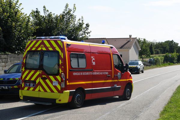 Un véhicule de secours des pompiers, en juillet 2021 (photo d'illustration)