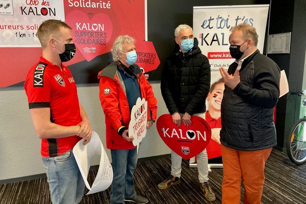 156 coureurs ont participé à l'opération KALON "supporters et solidaires".