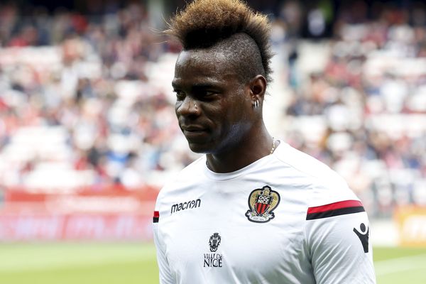 Mario Balotelli, Aiglon de l'OGC Nice encore aujourd'hui.