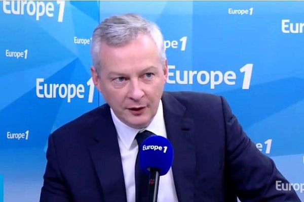 Bruno Le Maire invité d'Europe 1 le 19 janvier 2018