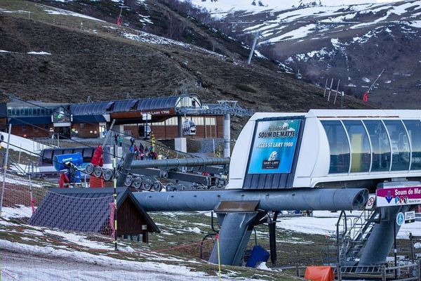 L'un des téléphériques de Saint Lary