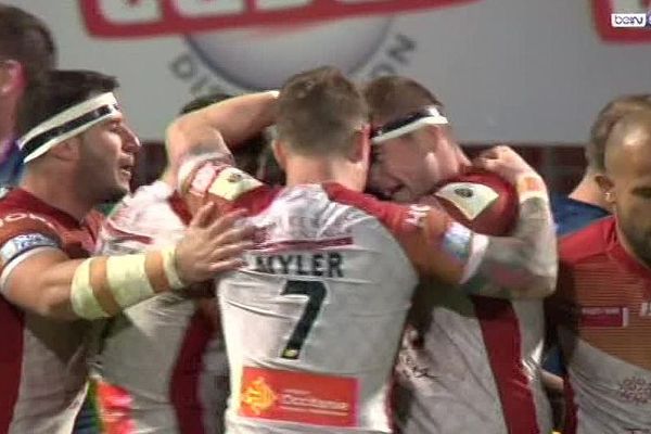 Perpignan - les Dragons Catalans en Super League - 18 mars 2017.