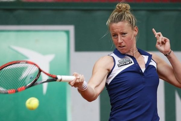 Pauline Parmentier a remporté son double ce samedi à Roland-Garros