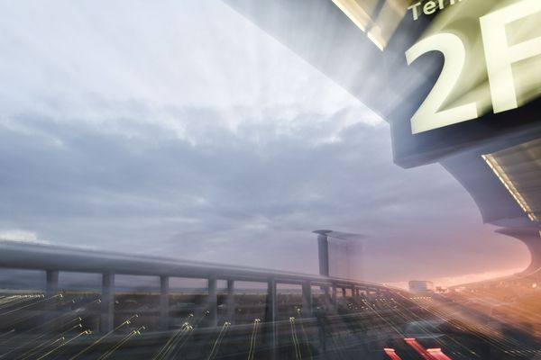 Le terminal 2F de l'aéroport de Roissy.