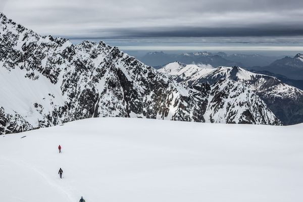 Ascension du Mont Blanc par la voie normale jusqu'au refuge de Tête Rousse