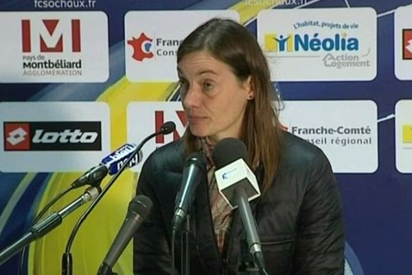 Corinne Diacre s'est dit "déçue" après la défaite de son équipe contre le FC Sochaux, vendredi 28 novembre.