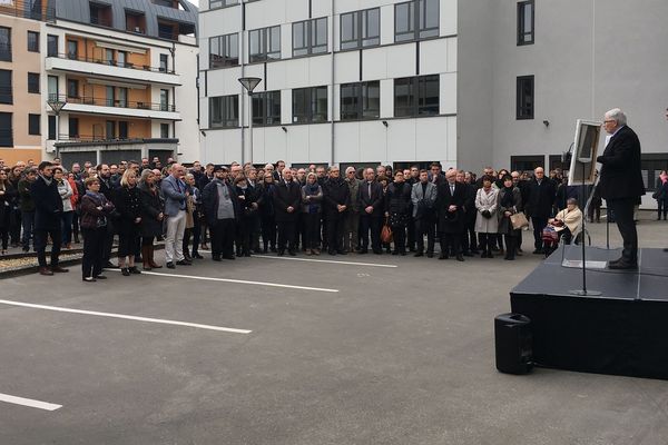 Bruno Genest a prononcé un discours devant 200 personnes