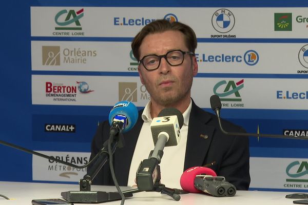 Le nouvel investisseur de l'US Orléans, Cyril Courtin, a assuré vouloir pousser le club au "niveau qu'il mérite", à savoir la Ligue 2.