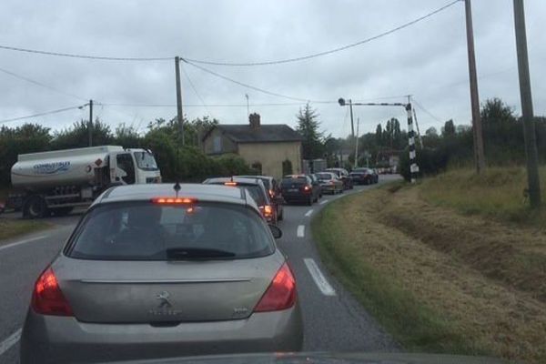 Samedi 30 août 2014 : bouchons en direction du Haras-du Pin