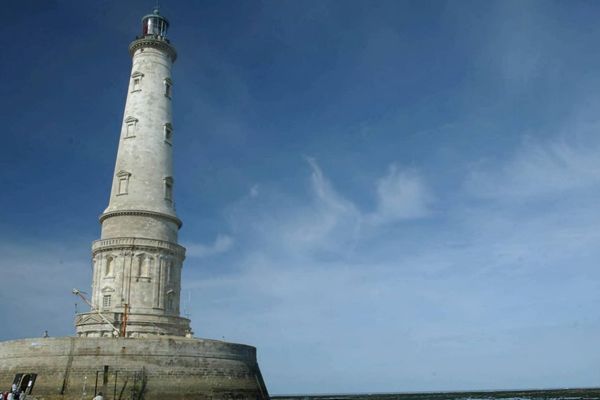 Le phare de Cordouan à marée basse