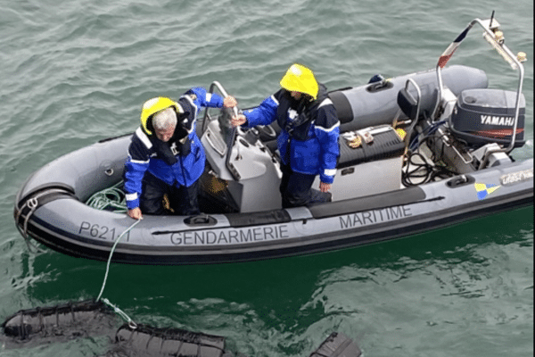 La gendarmerie maritime de Brest a saisi 178 kilos de cocaïne à bord d'un navire de commerce