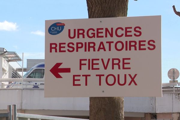 Au CHU de Montpellier, un parcours spécifique a été fléché pour les urgences liées au Covid 19