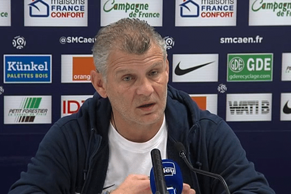 Patrice Garande, entraîneur du Stade Malherbe de Caen