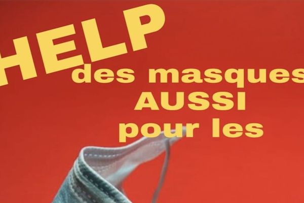 L'appel à l'aide des pompiers pour obtenir des masques en quantité suffisante pour leurs interventions. 