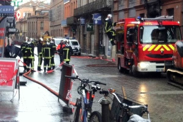 Les pompiers sont intervenus rapidement