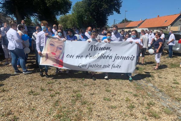 Plus de 200 personnes étaient présentes à Vignacourt pour rendre hommage à la victime le 5 août dernier.