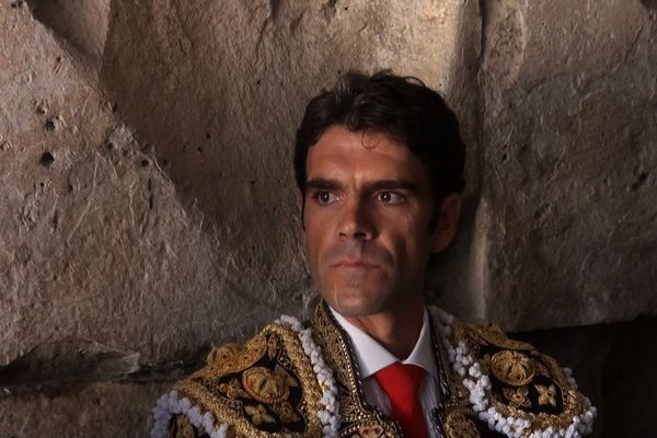 José Tomás dans le patio de cuadrillas de Nîmes avant la corrida du 16 septembre 2012.