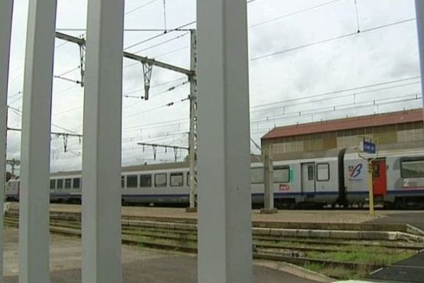 La gare Venarey-les-Laumes, en Côte-d'Or. 