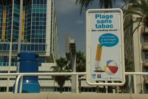 C'est la plage publique située en face de l’hôpital Lenval qui a été choisie pour devenir le deuxième site sans tabac.