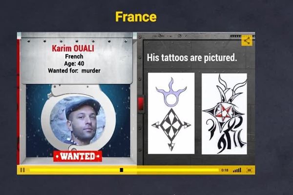 L'avis de recherche de Karim Ouali imaginé par Europol