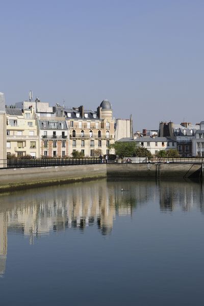 Le réservoir de Passy dans le 16ème arrondissement de Paris