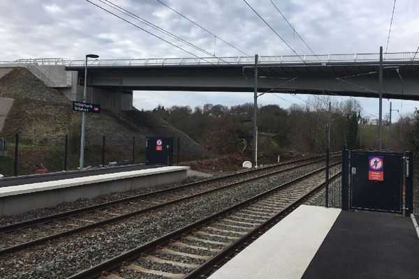 Le viaduc de Saint-Médard-sur-Ille, mis en service au mois de décembre 2019