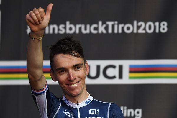 Romain Bardet a remporté le titre de vice-champion du monde lors des mondiaux de cyclisme en Autriche. 