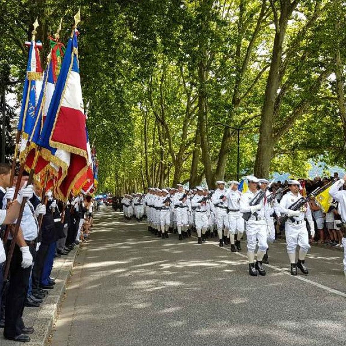 14 juillet le d fil du 27 me BCA d Annecy