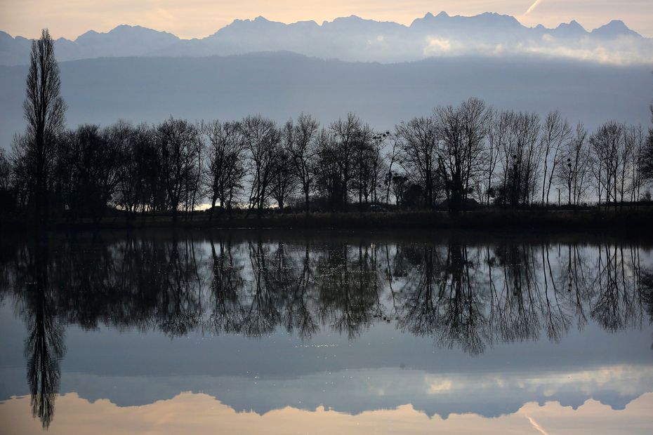 a woman drowns in the lake of Saint-André