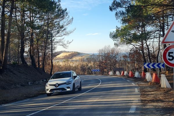 La route des plages océanes, samedi 17 décembre 2022.