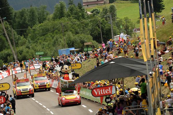 Souvenir... le Tour de france 2017 dans le Jura, avec une arrivée aux Rousses.