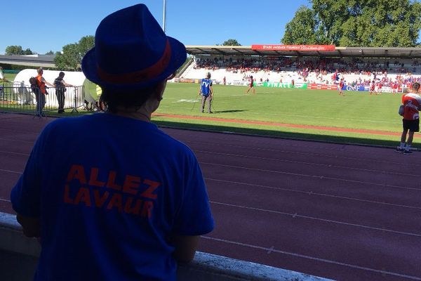 Les supporters vauréens étaient au rendez-vous...