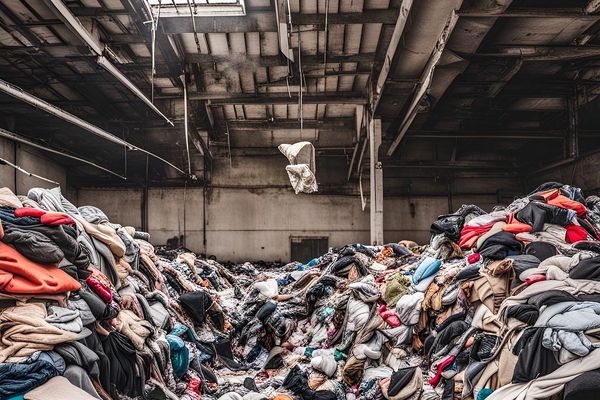 Dans le monde, l'équivalent d’un camion à ordure plein de vêtements est brûlé ou jeté dans une décharge chaque seconde